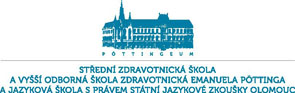 Logo střední zdravotnické školy v Olomouci